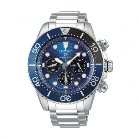 Relógio Seiko Prospex Save The Ocean Tubarão