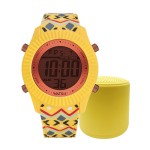 Relógio Watx Tribal Yellow 43mm