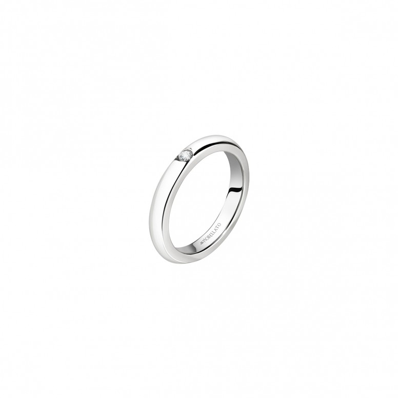 Anel Love Rings 1 Stone