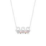 Mum Triple Girl Necklace