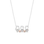 Mum Girl & Double Boy Necklace