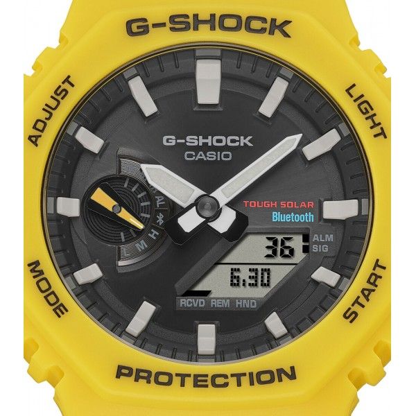 Relógio Casio G-Shock Classic Amarelo GA-B2100C-9AER