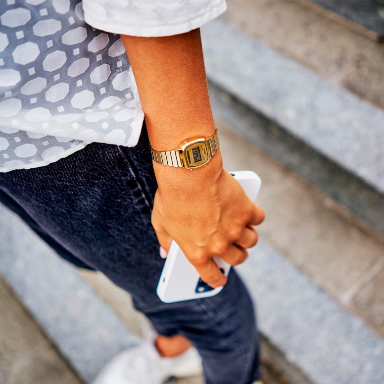 Rel�gio Vintage Dourado