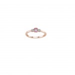 Anillo Happy Me Blue Colors Rose Gold