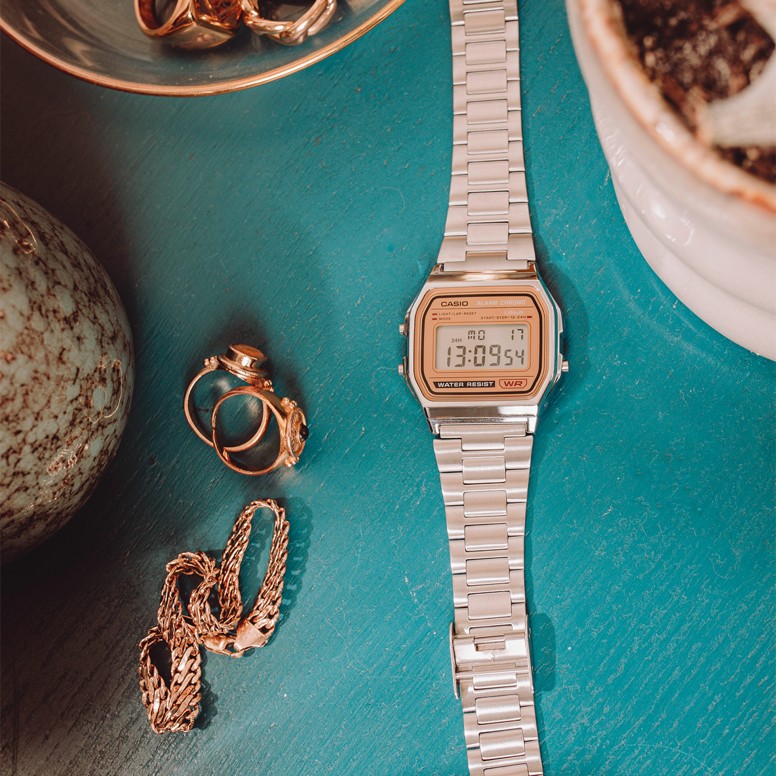 Reloj Vintage Iconic Naranja