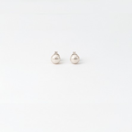 Lyra Earrings Pearl 8mm