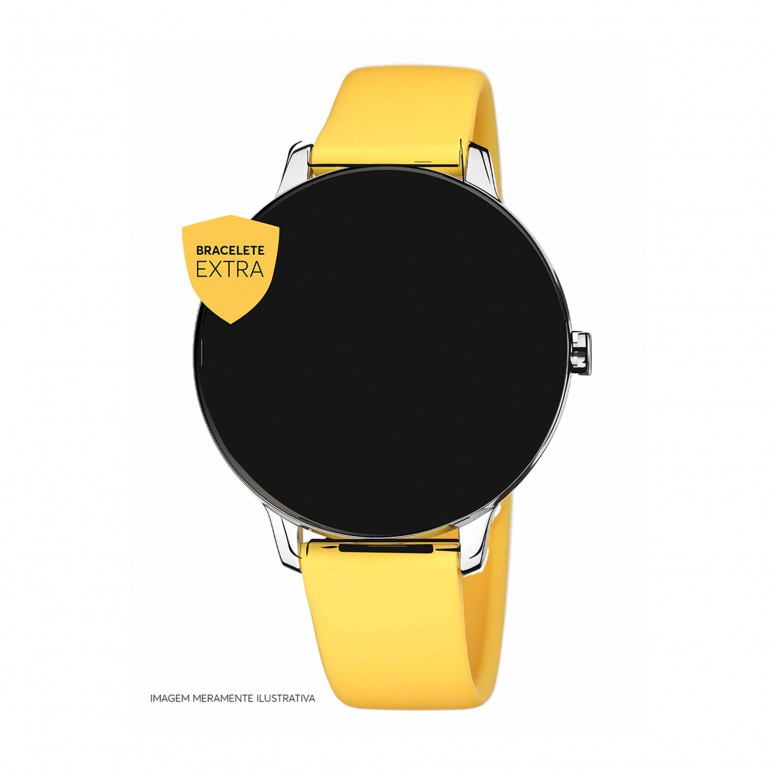 Bracelete Smartwatch Amarelo