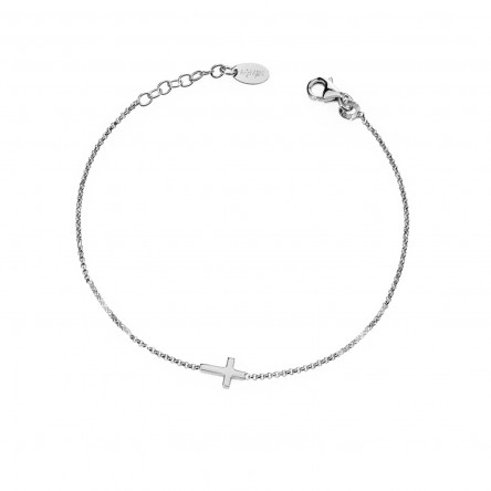 Cross Silver Bracelet