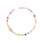 Pulsera Rosary Rose Gold