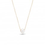 Colar Simple Pearl Ouro 18K