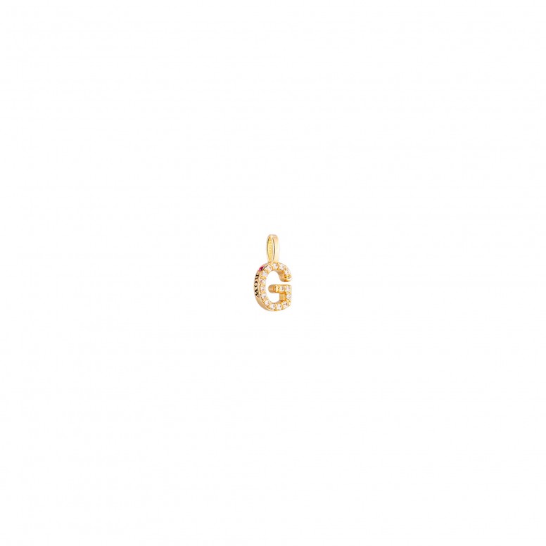 Colgante Oro 18K - Letra G