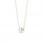 Colar Two Circles I Ouro 18K