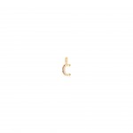 Pendente Ouro 18K - Letter C