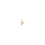 Pendente Bow Gold - Letter P