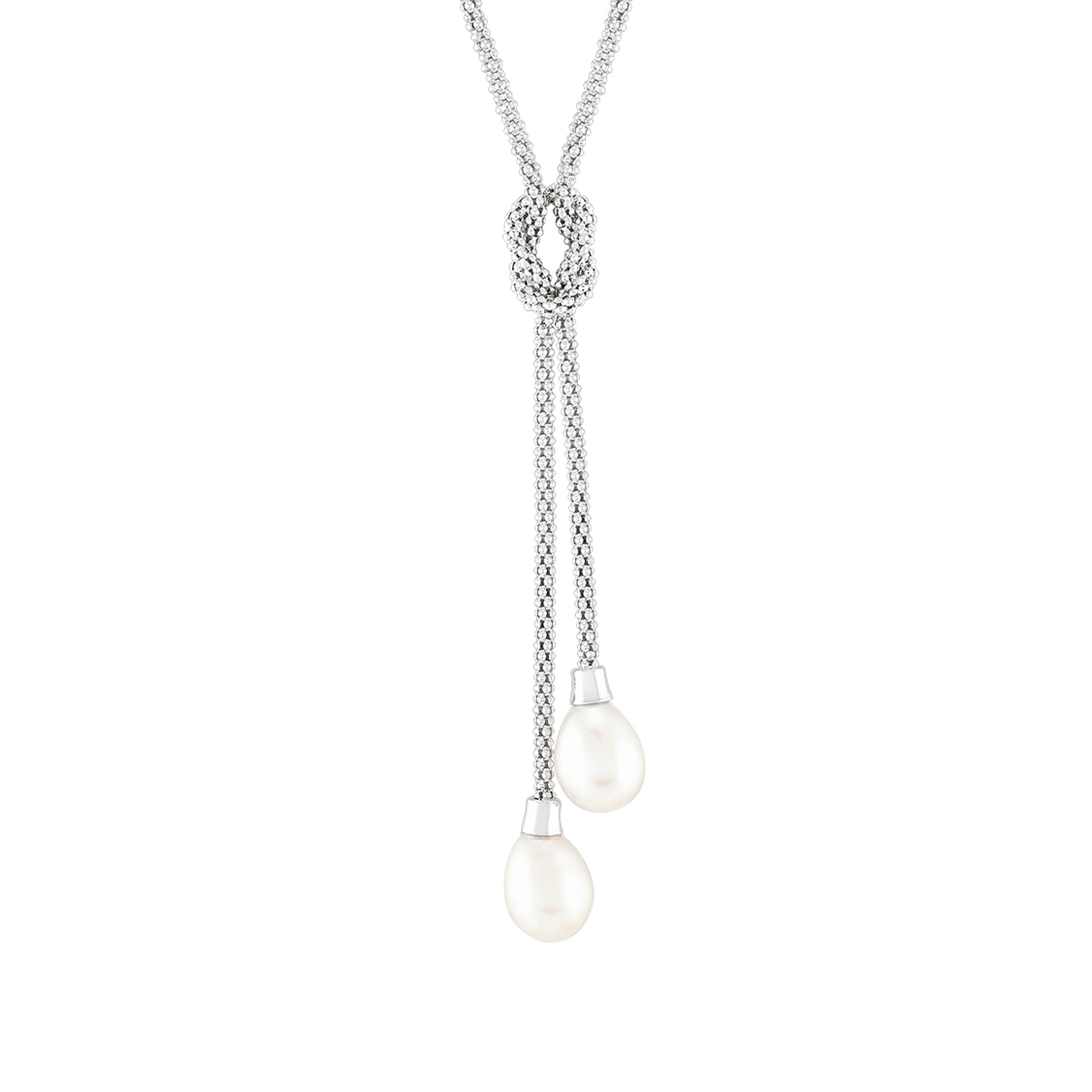 Bella Knot and Pearls Necklace