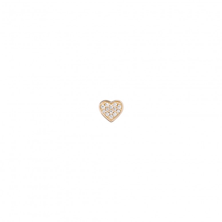 Brincos Matchy Heart Gold