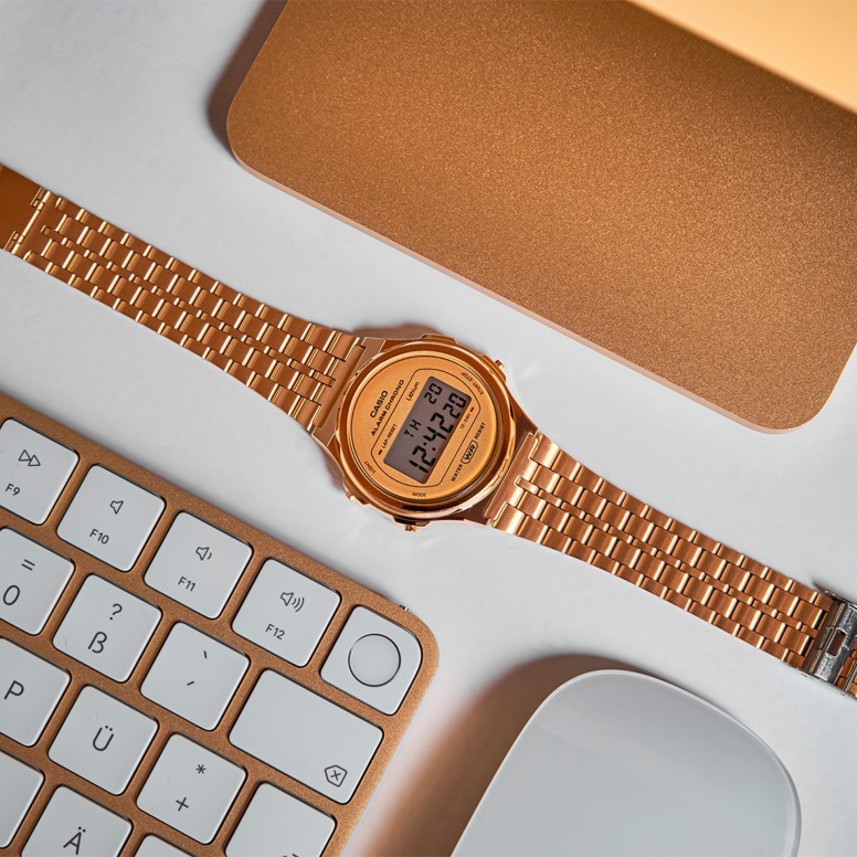 Rel�gio Vintage Dourado