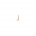 Pendente Ouro 18K - Letter J