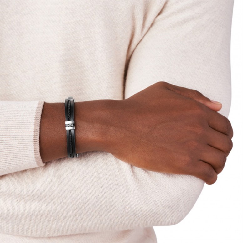 Pulsera Vintage Casual Negra