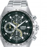 Man Sports Silver Watch