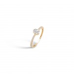 Oval I 18K Gold Topaz Ring