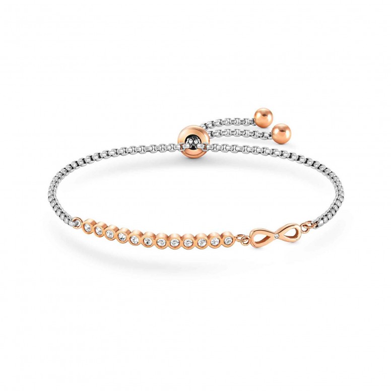 Pulseira Milleluci Infinito Rose Gold