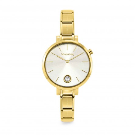 Relógio Composable Paris Dourado