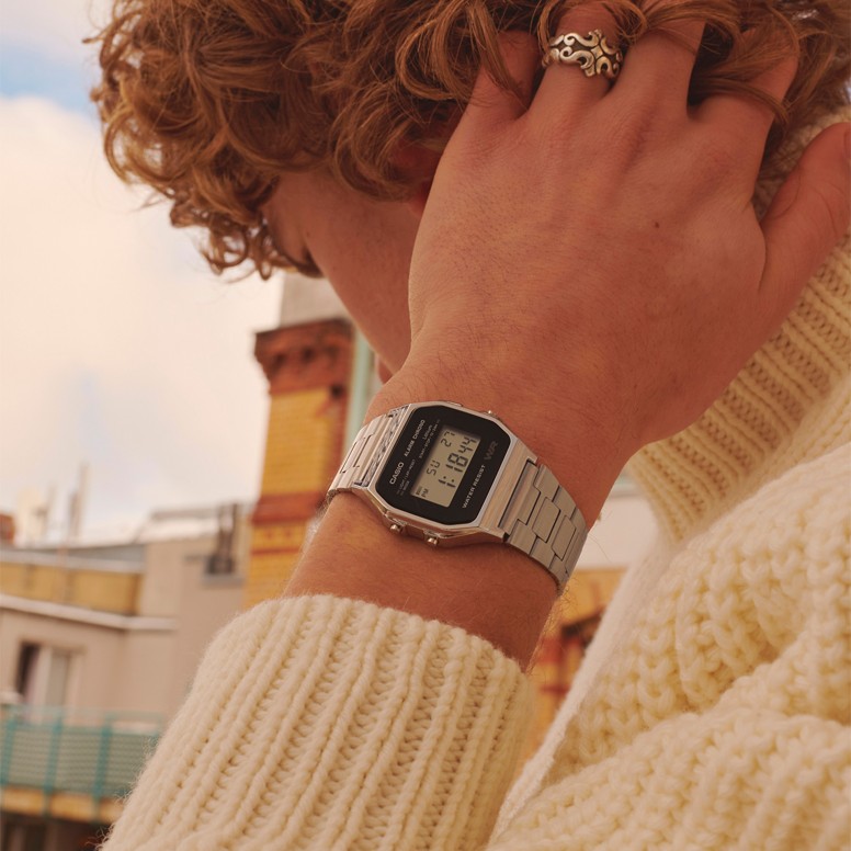 Reloj Vintage Iconic Plateado