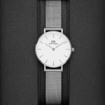 Reloj Classic Petite White Sterling