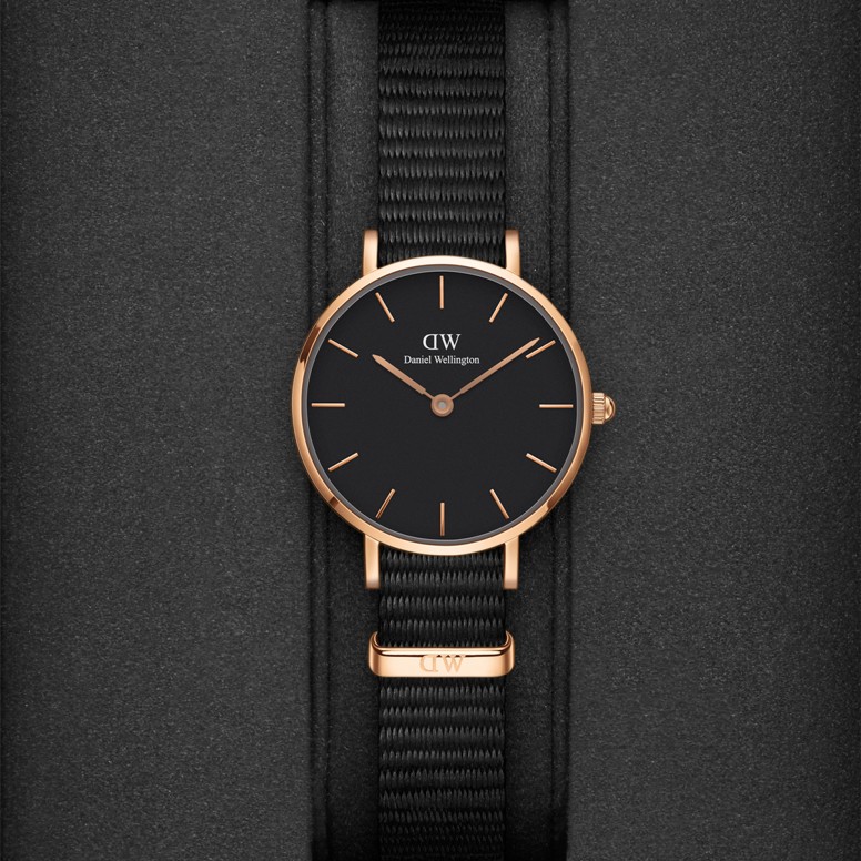 Rel�gio Daniel Wellington Classic Petite Black Cornwall