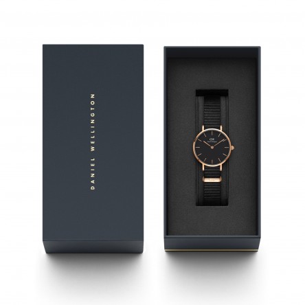 Rel�gio Daniel Wellington Classic Petite Black Cornwall