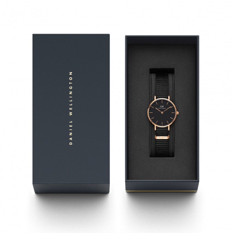 Rel�gio Daniel Wellington Classic Petite Black Cornwall