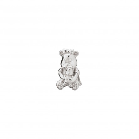 Dear Bear Silver Charm