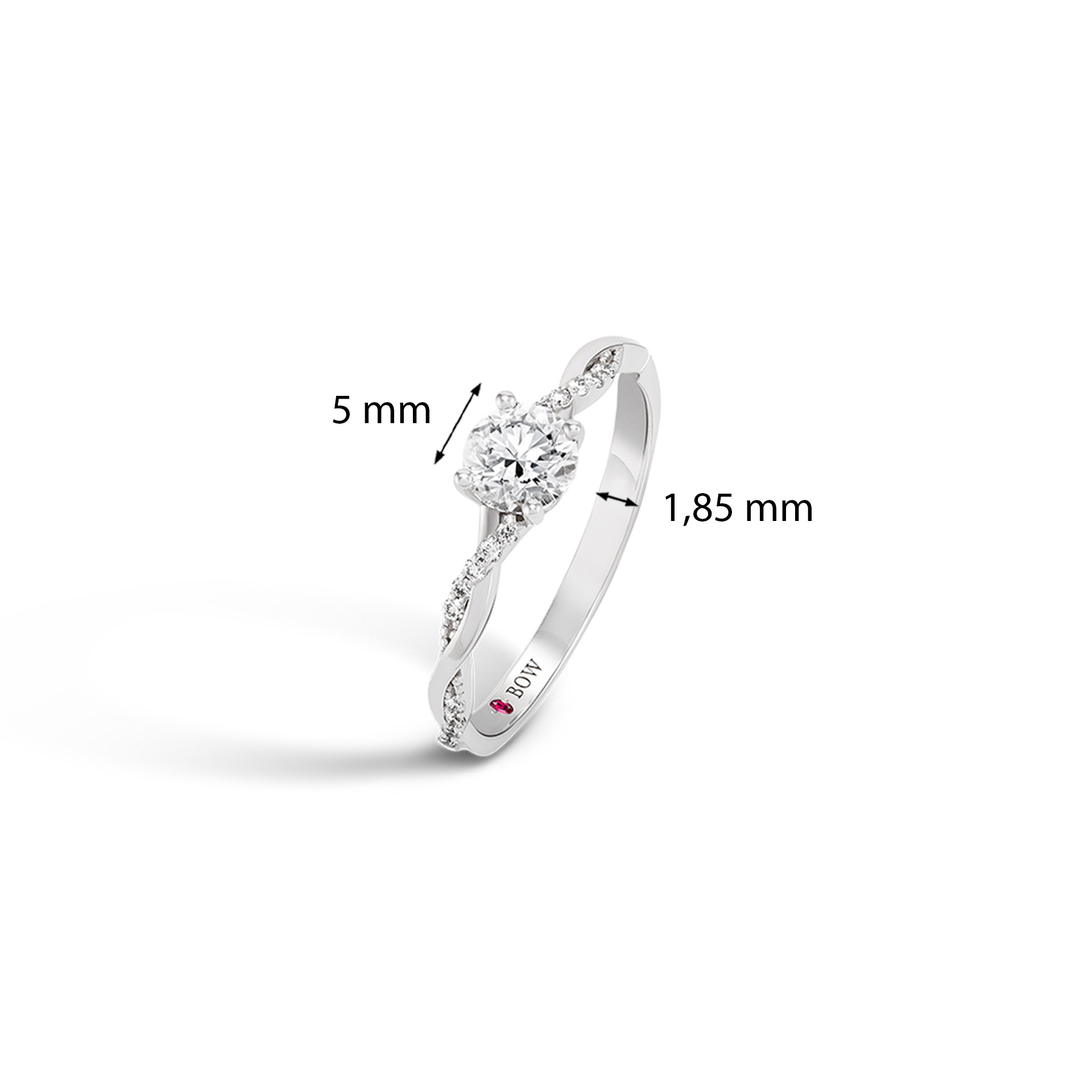 Anillo Grace Oro 18K Diamante