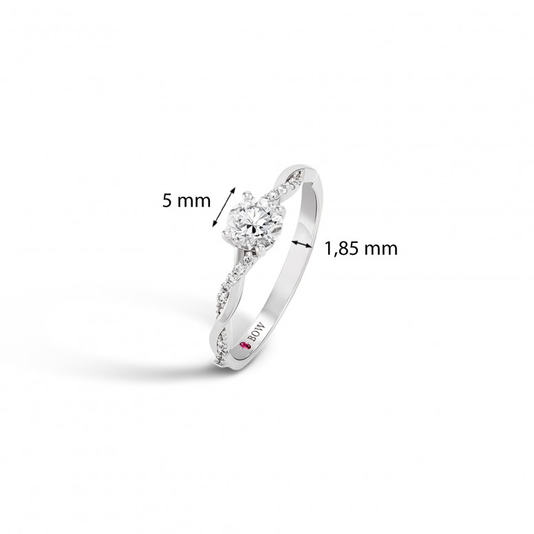 Anillo Grace Oro 18K Diamante