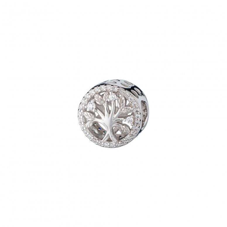 Tree of Life Silver Charm