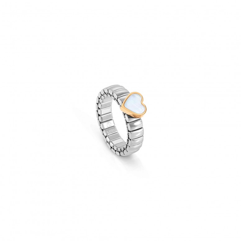 Anillo Life Corazn Madreperla