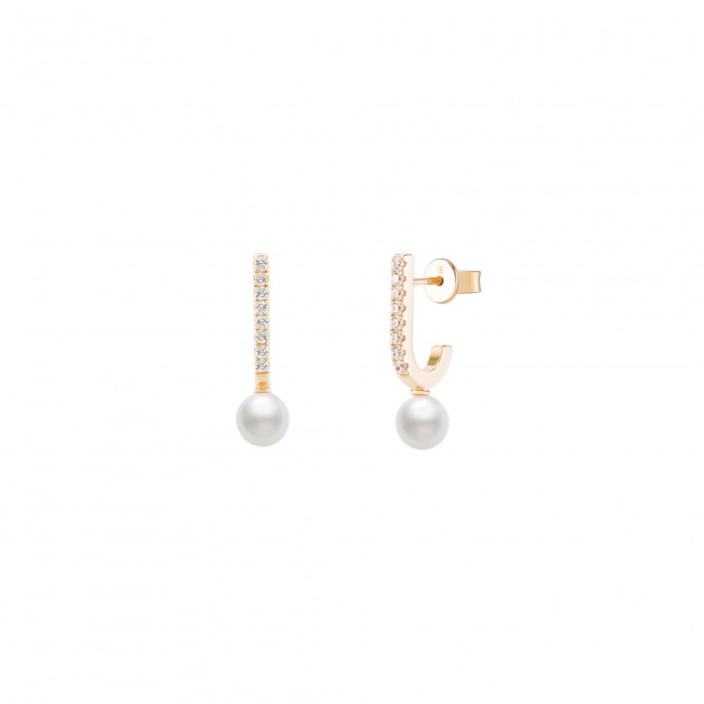 Pearls Shiny Gold II Earrings