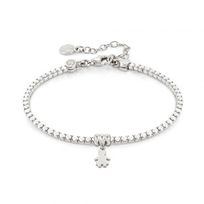 Pulseira Chic & Charm Menina Prateada