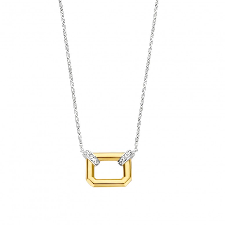 Collar Rectangular Dorado