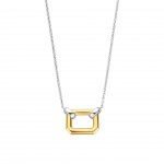 Golden Rectangular Necklace