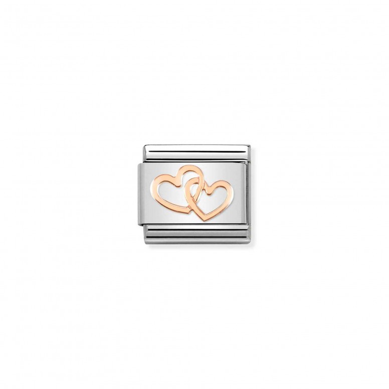 Composable Intertwined Hearts Charm