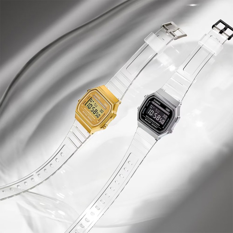 Reloj Vintage Iconic Transparente