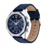 Relógio Tommy Hilfiger Masculino Couro Azul 1792051 - Azul