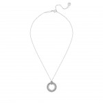 Silvery Circle Necklace