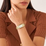 Golden Raquel Watch