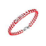 Pulseira Steel Red