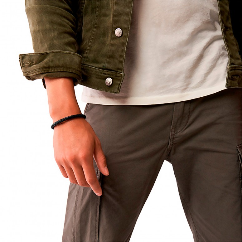 Pulsera Vintage Casual Marr�n