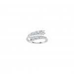 Anillo Party Glow Multiple Solitaire Open Silver