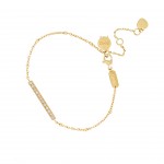 Reflexions Gold Bracelet